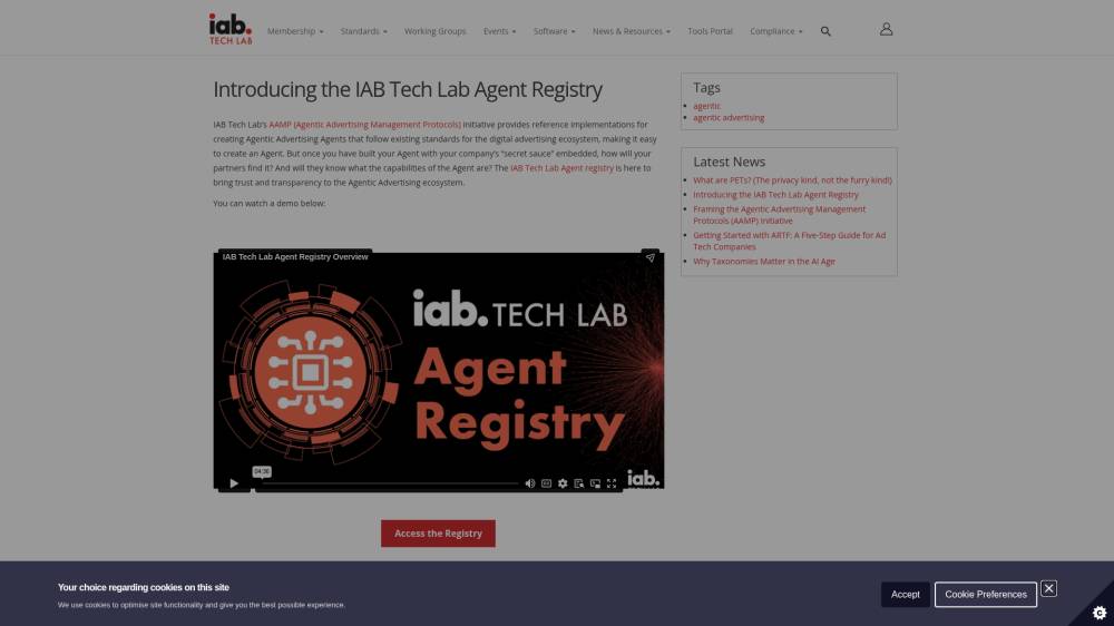SEO agentique : la standardisation avance sur Iabtechlab.com