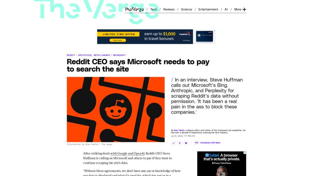 Reddit, pas reddit ? sur TheVerge.com