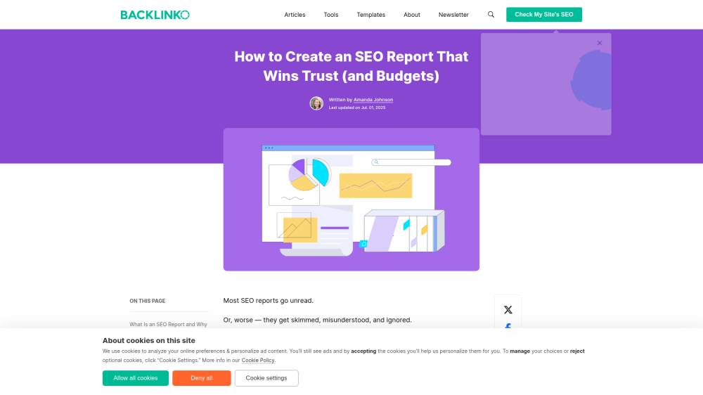 Grattez des budgets SEO sur Backlinko.com