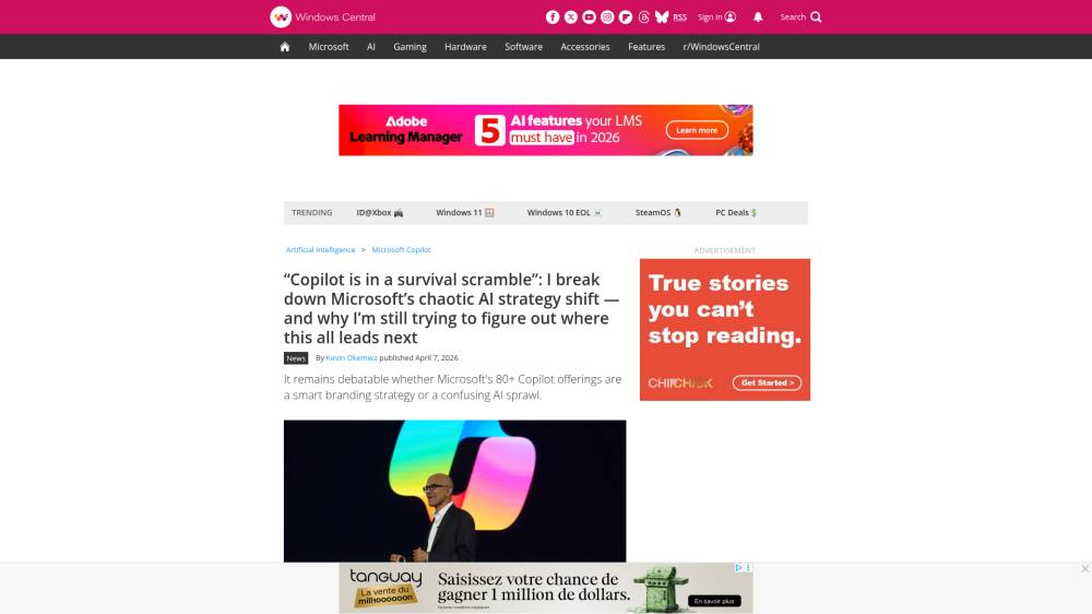 Bing accélère sur l’intégration de Copilot Search sur Windowscentral.com