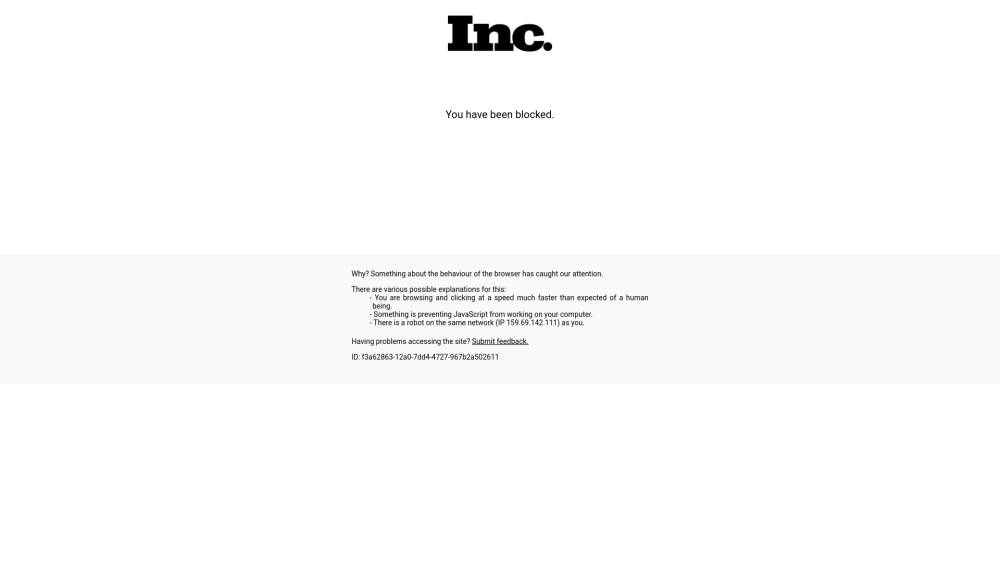 Le SEO est encore mort sur Inc.com