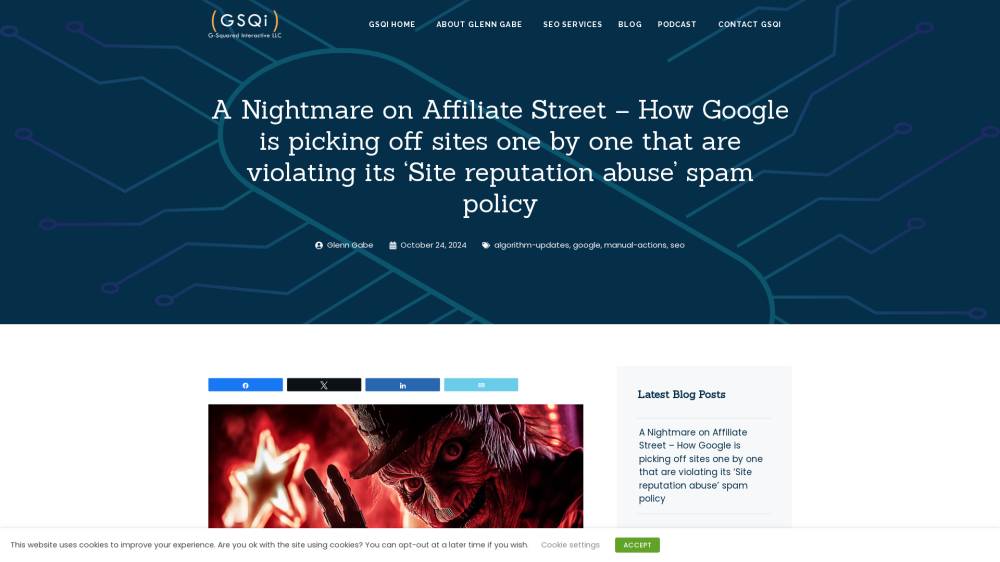 Site Reputation Abuse sur Gsqi.com